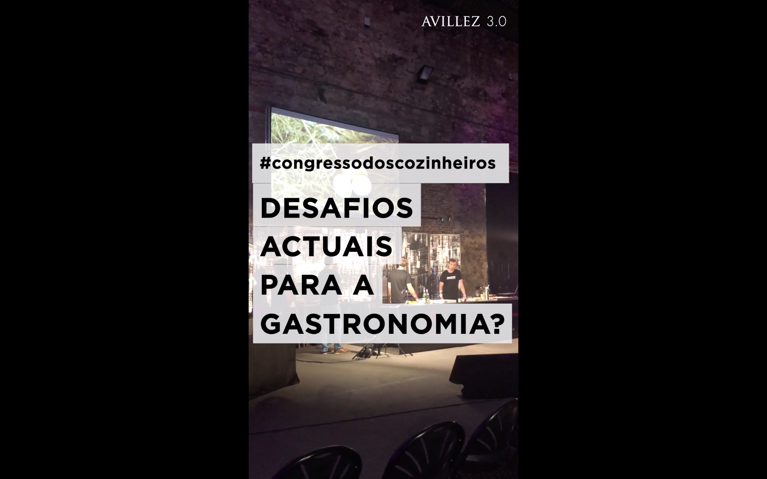 #CONGRESSODOSCOZINHEIROS: DESAFIOS ACTUAIS PARA A GASTRONOMIA?